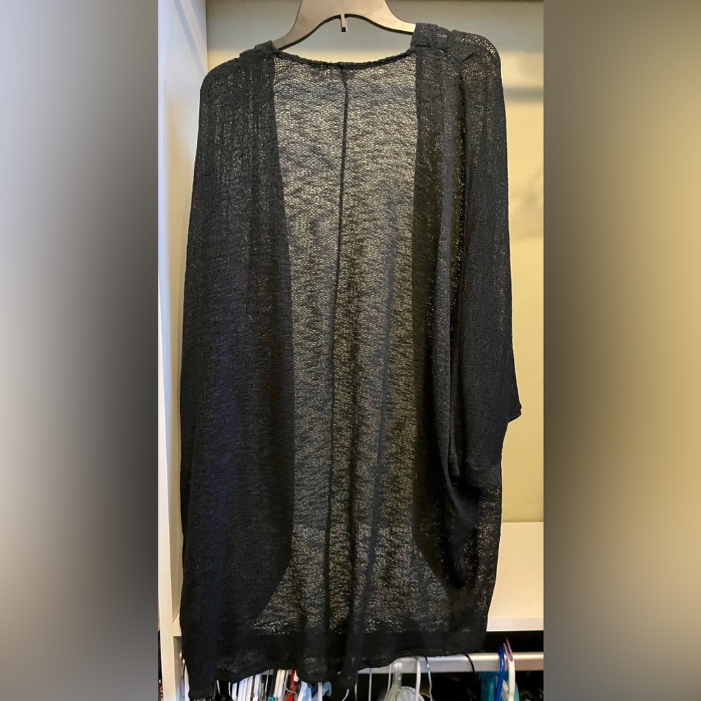 Cato black cardigan size large